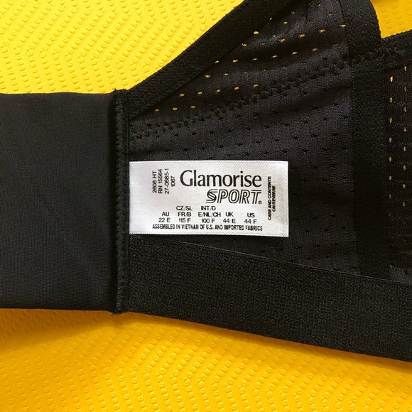 Glamorise Sport Bra, 44 F，NWOT - Picture 4 of 5